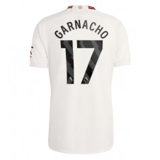 Manchester United Alejandro Garnacho #17 Tredjedrakt 2023-24 Kortermet